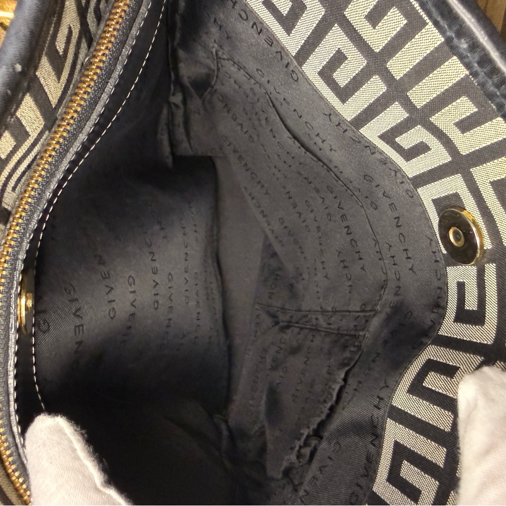 Givenchy Geometric Patterned Tote Bag - Black and Gray - Picture 5 of 11